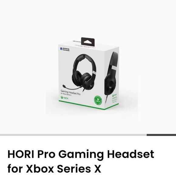HORI Xbox Series X , S Gaming Headset Pro Officially Licensed by Microsoft - Picture 2 of 10